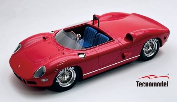 TM18310A Ferrari 330P Press Version Red 1965 1:18